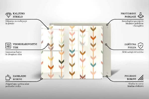 Tagliere in vetro Elementi geometrici