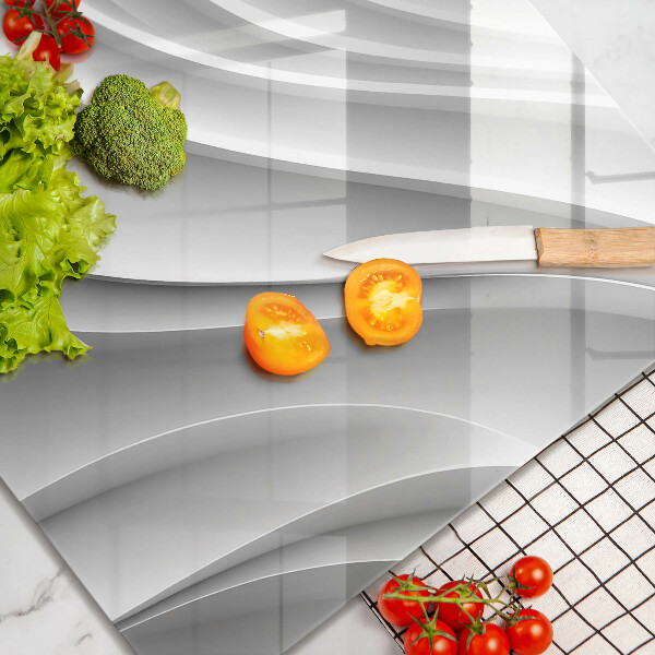 Tagliere in vetro Linee geometriche