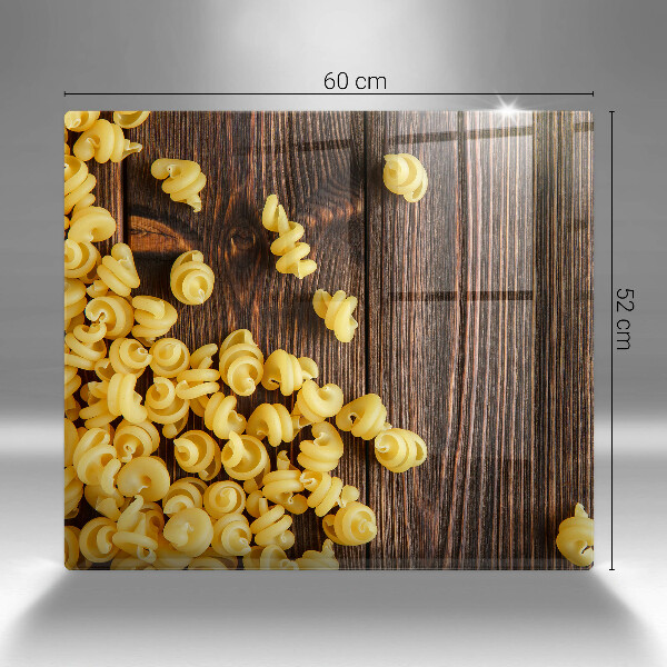 Tagliere in vetro Pasta in tavola