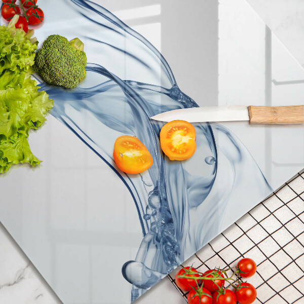 Tagliere in vetro Acqua cristallina