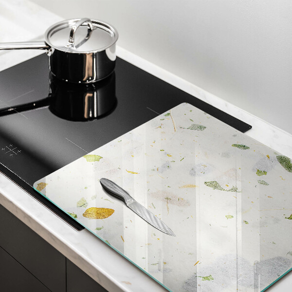 Tagliere in vetro Foglie cadenti