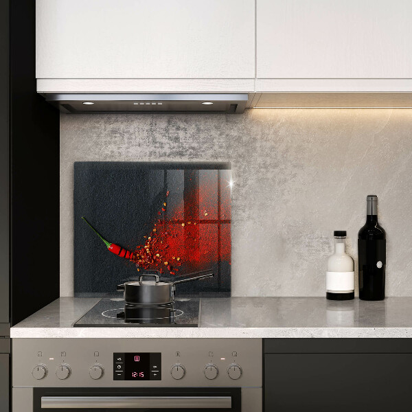 Tagliere in vetro temperato Peperoncino