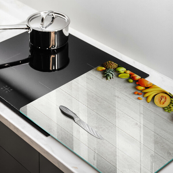 Tagliere in vetro Frutta su tavole