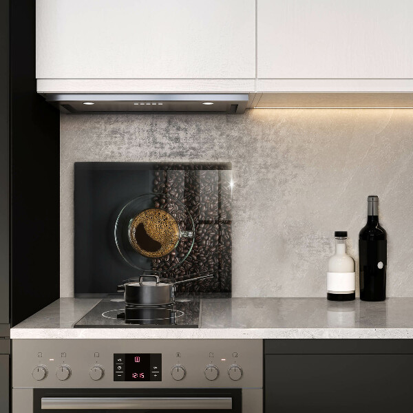 Tagliere in vetro Caffè e fagioli