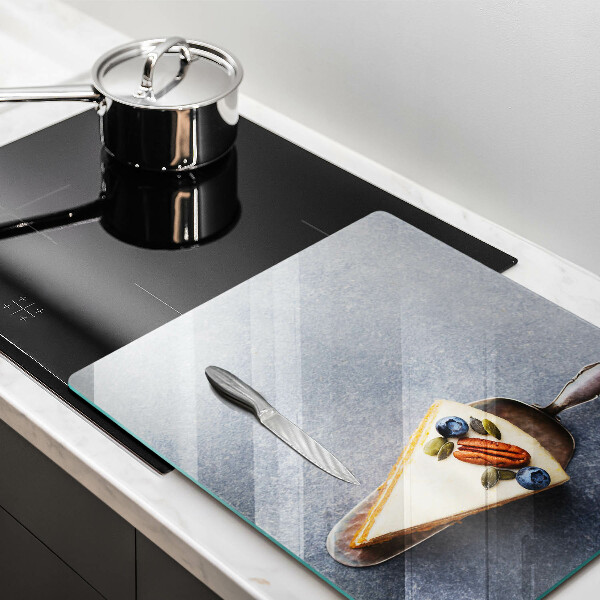 Tagliere in vetro Pezzo di torta