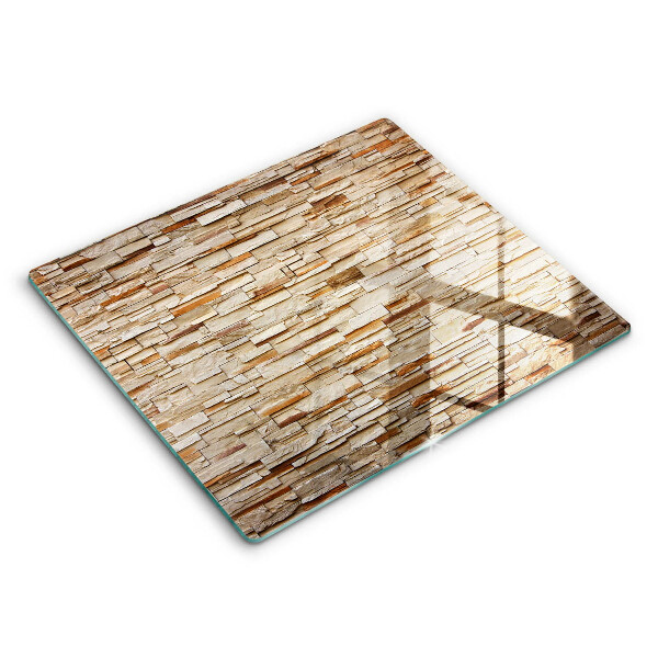 Tagliere in vetro temperato Texture di pietre decorative