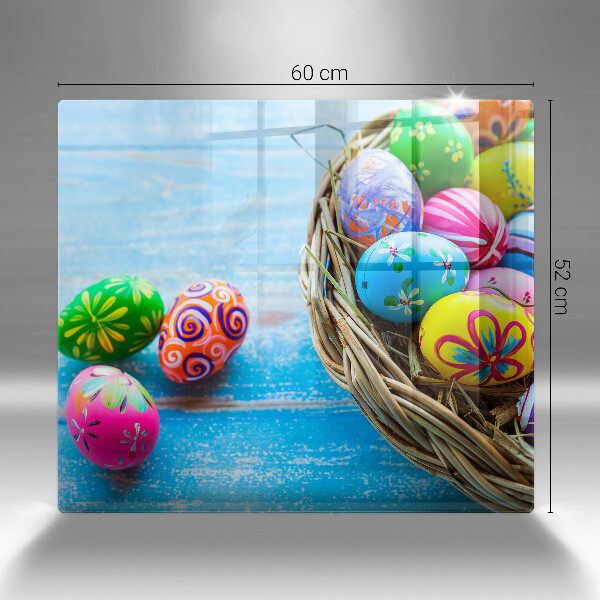 Tagliere in vetro temperato Uova di Pasqua Uova di Pasqua