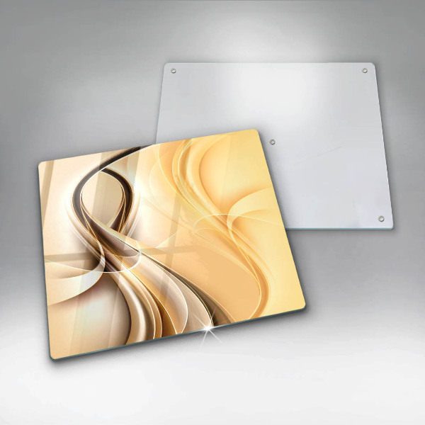 Tagliere in vetro temperato Astrazione del fumo