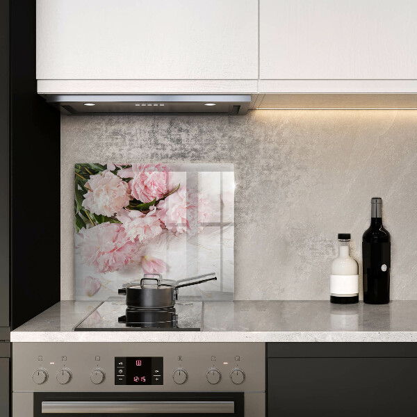 Tagliere in vetro temperato Delicati fiori di rose