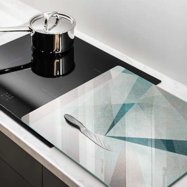 Tagliere in vetro temperato Astrazione tagliente