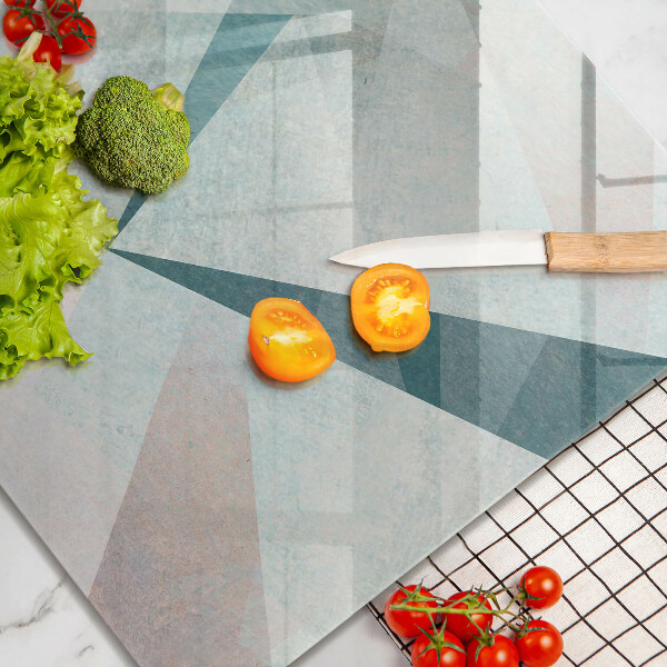 Tagliere in vetro temperato Astrazione tagliente