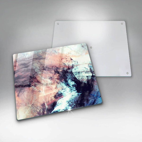 Tagliere in vetro temperato Astrazione dipinta