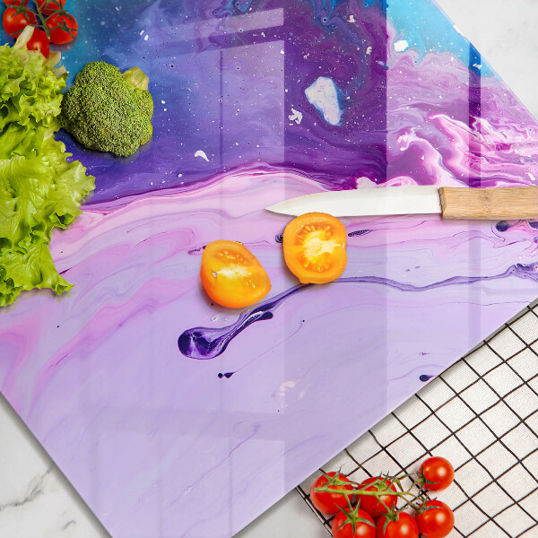 Tagliere in vetro Inchiostri di astrazione