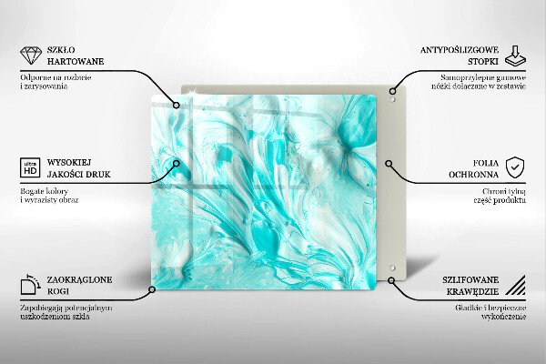 Tagliere in vetro Pitture astratte