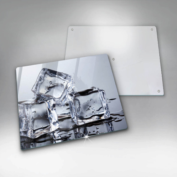 Tagliere in vetro temperato Cubetti di ghiaccio