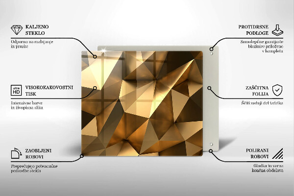 Tagliere in vetro temperato Sfondo di astrazione della struttura