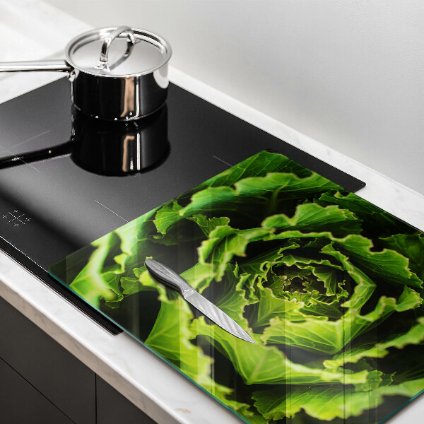 Tagliere in vetro temperato Mangiare foglie di lattuga
