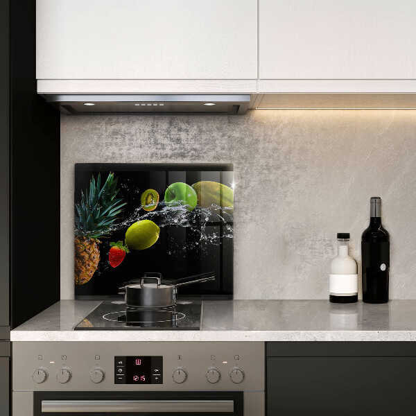 Tagliere in vetro Frutta in acqua