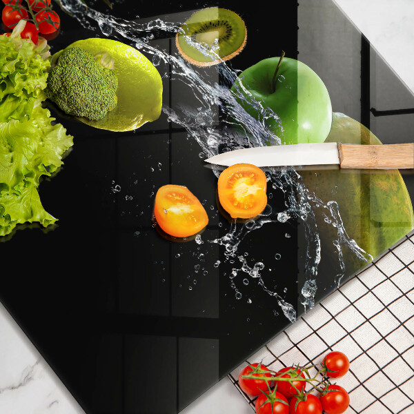 Tagliere in vetro Frutta in acqua