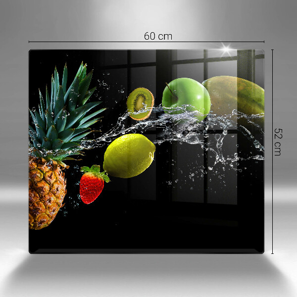 Tagliere in vetro Frutta in acqua