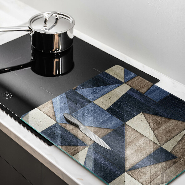Tagliere in vetro Astrazione geometrica