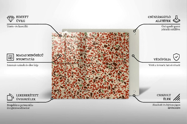 Tagliere in vetro Gres pregiato