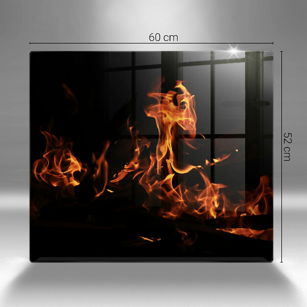 Tagliere in vetro Accendi una fiamma viva