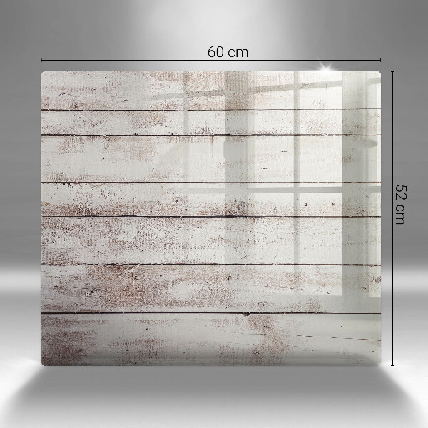 Tagliere in vetro temperato Vecchie tavole di legno