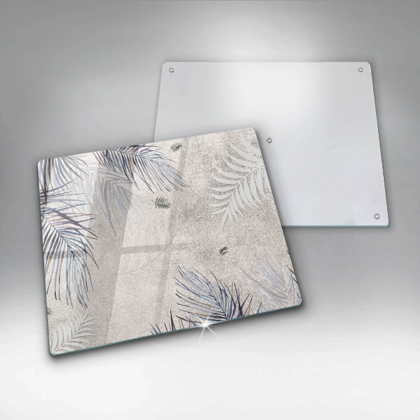 Tagliere in vetro Foglie sottili