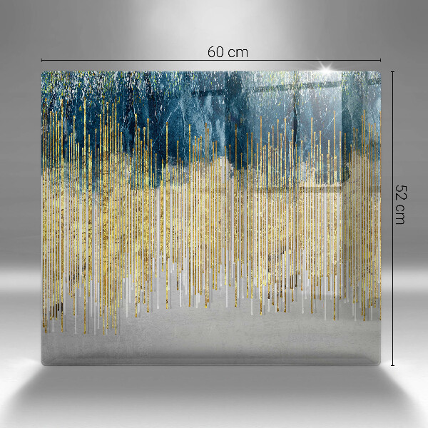 Tagliere in vetro Astrazione del designer