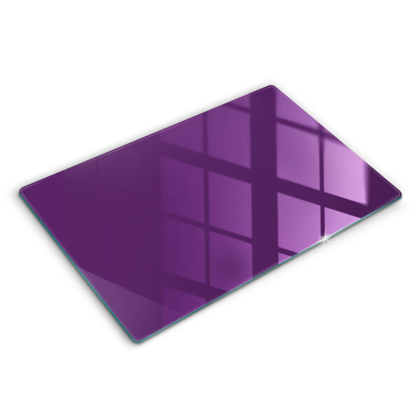 Tagliere in vetro Colore viola