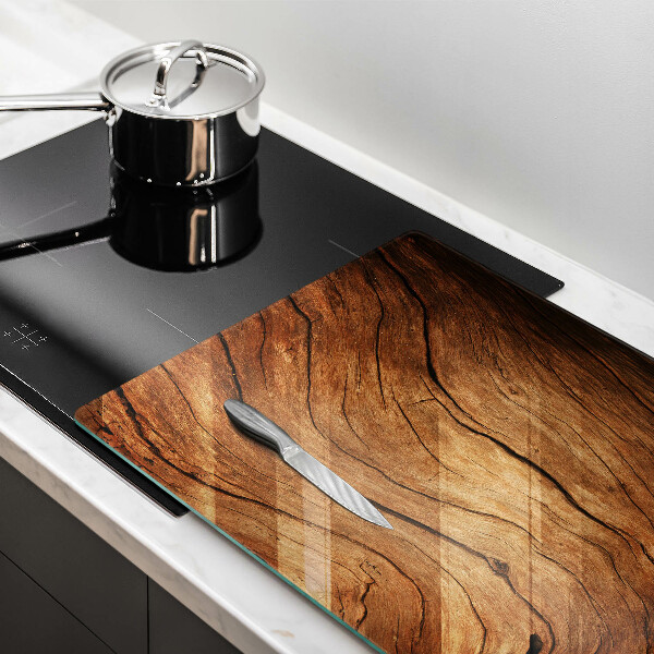 Tagliere in vetro temperato Struttura della tavola di legno