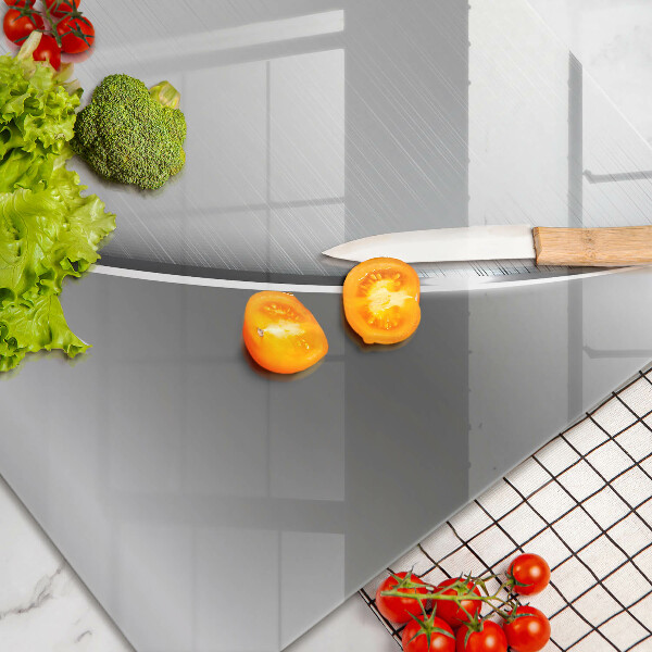 Tagliere in vetro temperato Forme metalliche