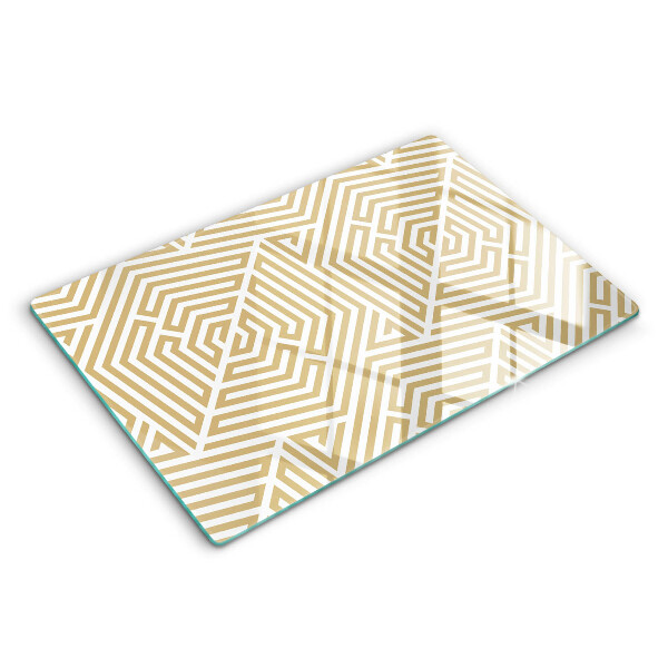 Tagliere in vetro temperato Linee geometriche