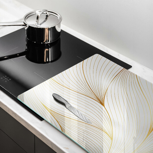 Tagliere in vetro temperato Modello di linee moderne