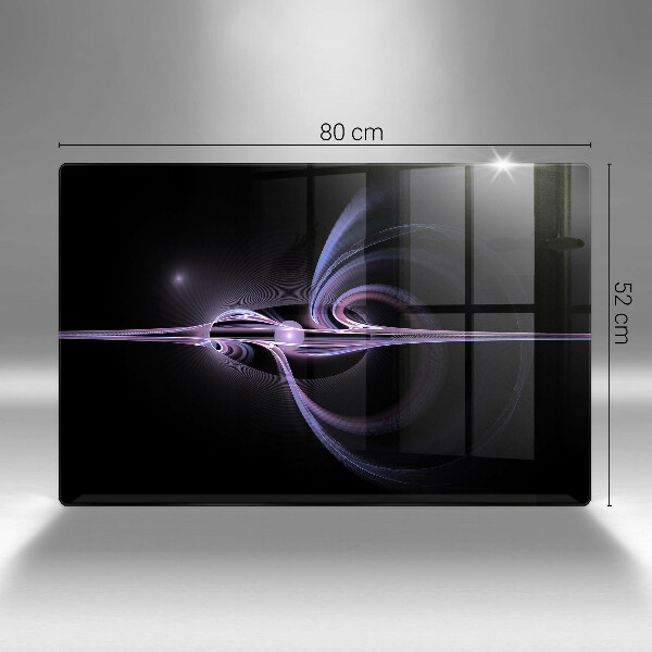 Tagliere in vetro temperato Astrazione moderna