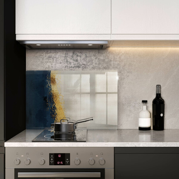 Tagliere in vetro temperato Astrazione dell'oro