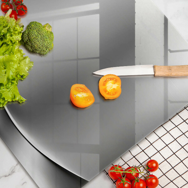 Tagliere in vetro Struttura in metallo