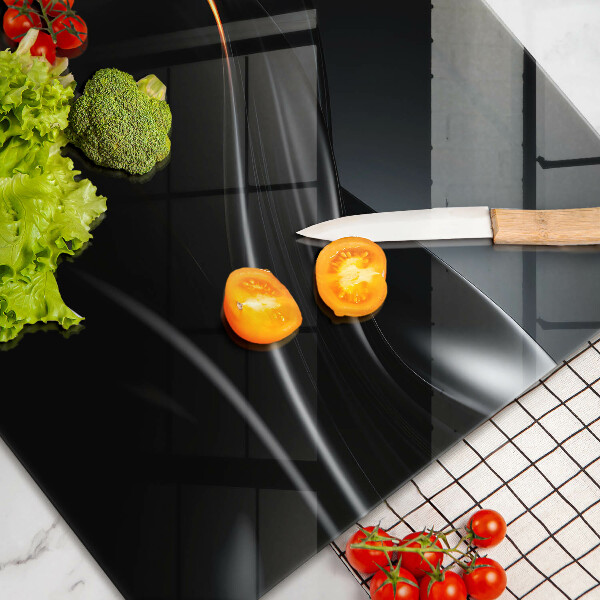 Tagliere in vetro Progettazione 3D astratta