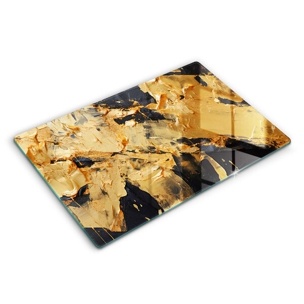 Tagliere in vetro Texture di vernice elegante