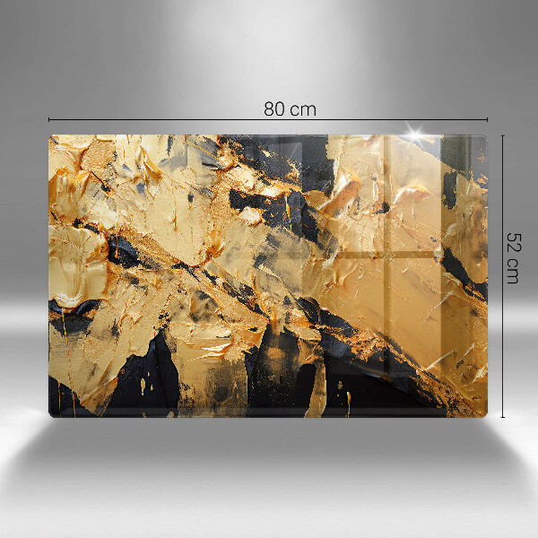 Tagliere in vetro Texture di vernice elegante