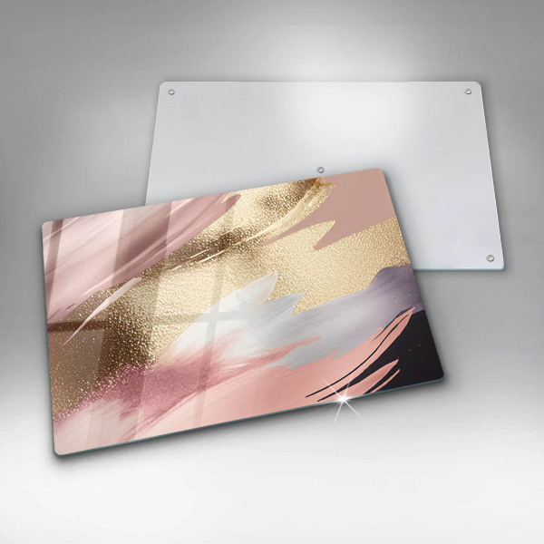 Tagliere in vetro Macchie pastello