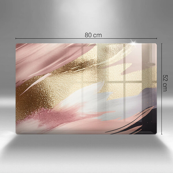 Tagliere in vetro Macchie pastello