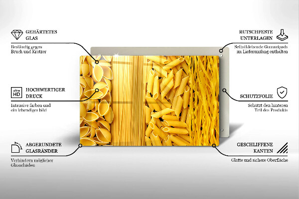 Tagliere in vetro Pasta