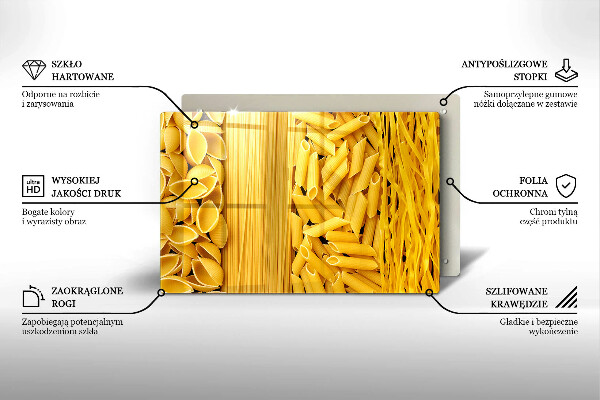 Tagliere in vetro Pasta