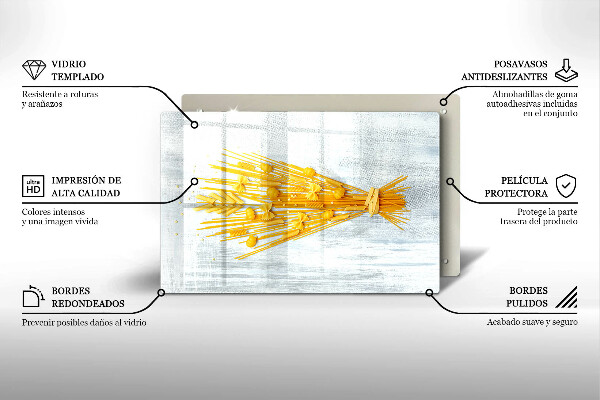 Tagliere in vetro Pasta