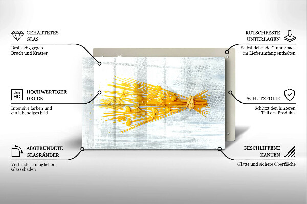 Tagliere in vetro Pasta
