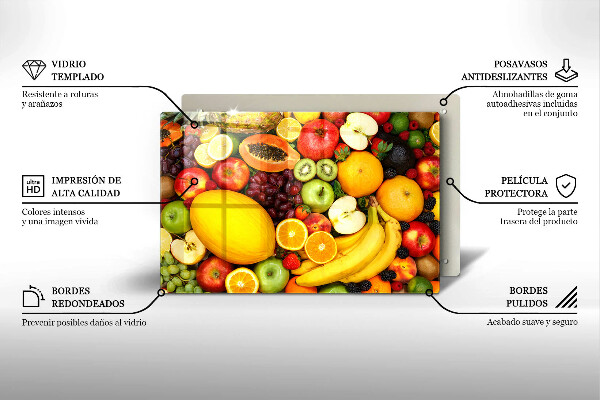 Tagliere in vetro Raccolta della frutta