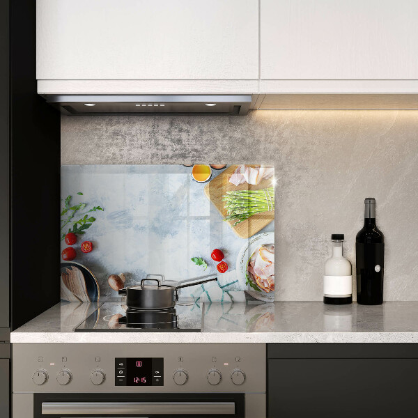 Tagliere in vetro Ingredienti in cucina