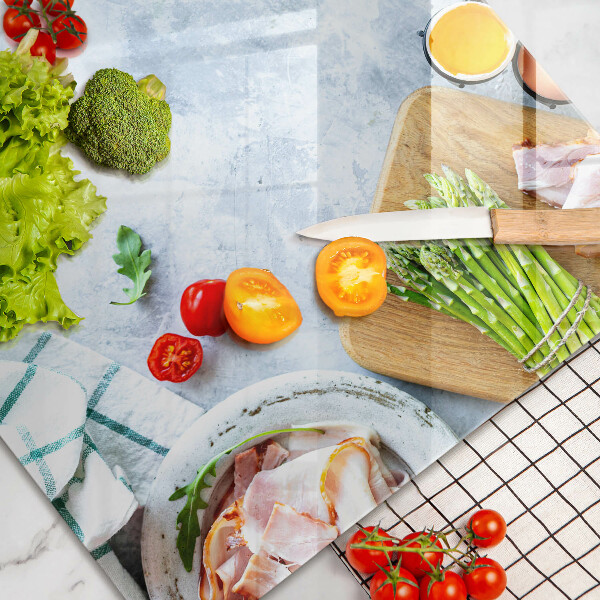 Tagliere in vetro Ingredienti in cucina